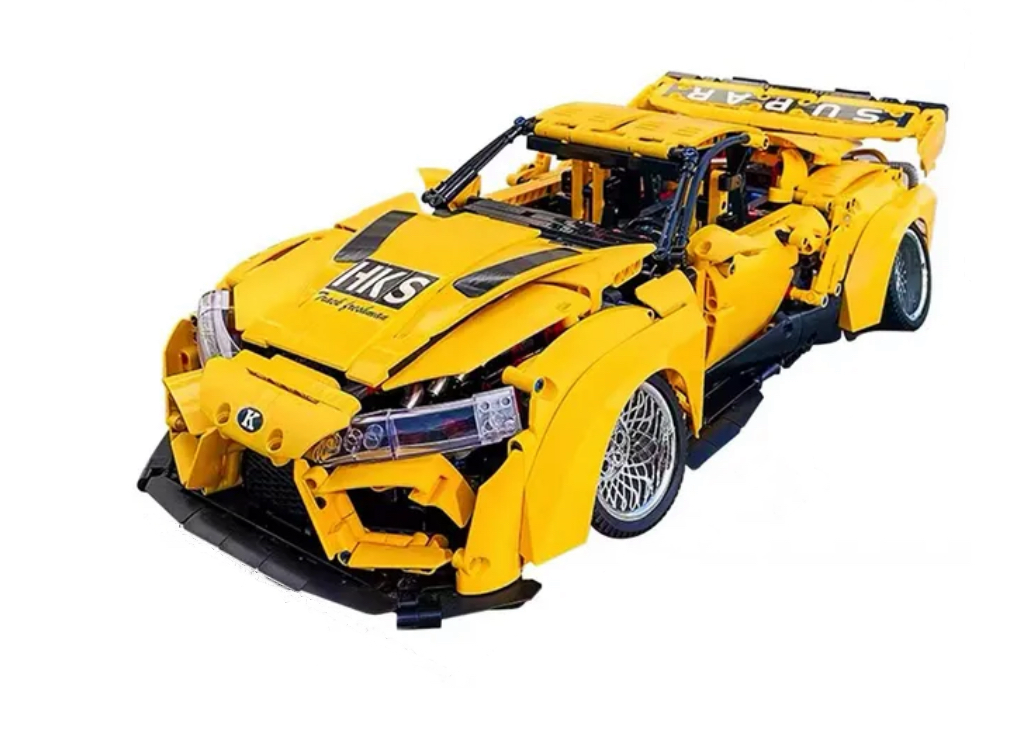 Toyota Supra Racing Car Building Blocks