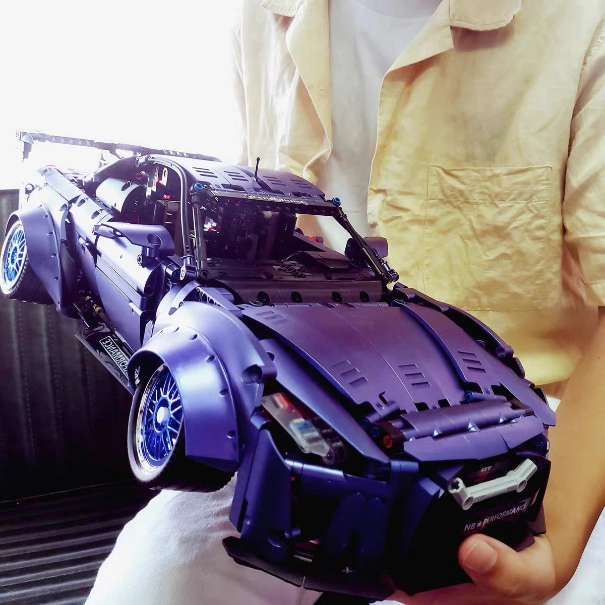 Nissan GTR Sport Car Building Blocks