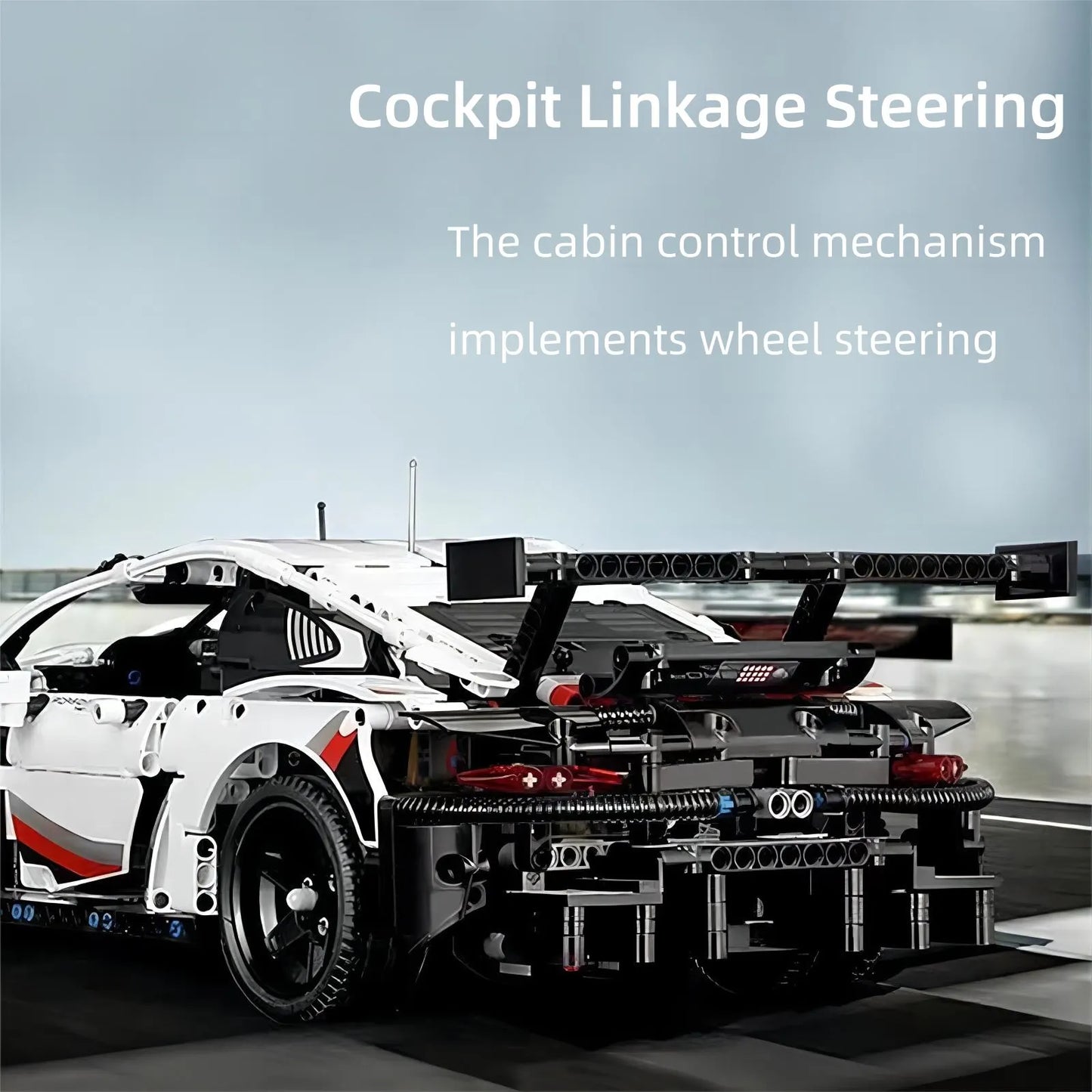 Porsche Racing Sports Car Building Block