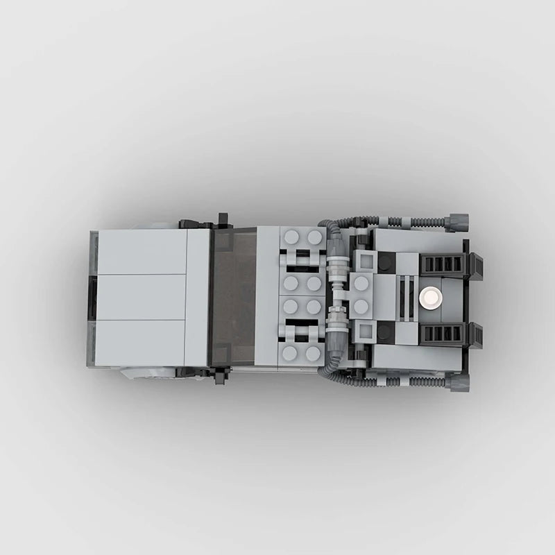 Delorean from BACK TO THE FUTURE Building Blocks
