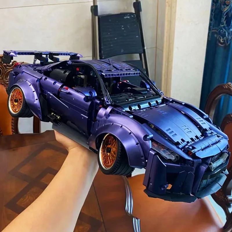 Nissan GTR Sport Car Building Blocks