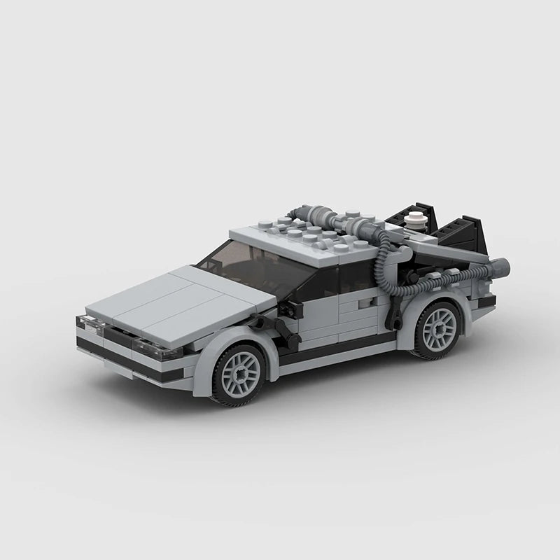 Delorean from BACK TO THE FUTURE Building Blocks