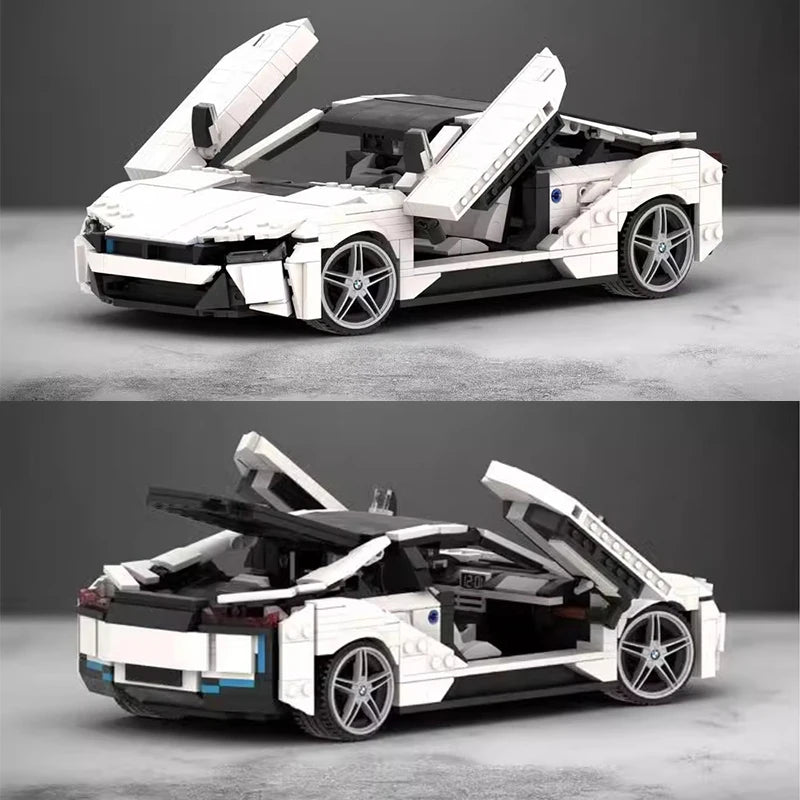 BMW i8 Supercar Building Blocks