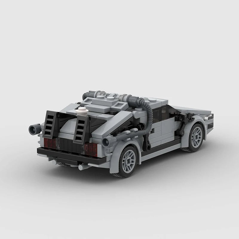 Delorean from BACK TO THE FUTURE Building Blocks