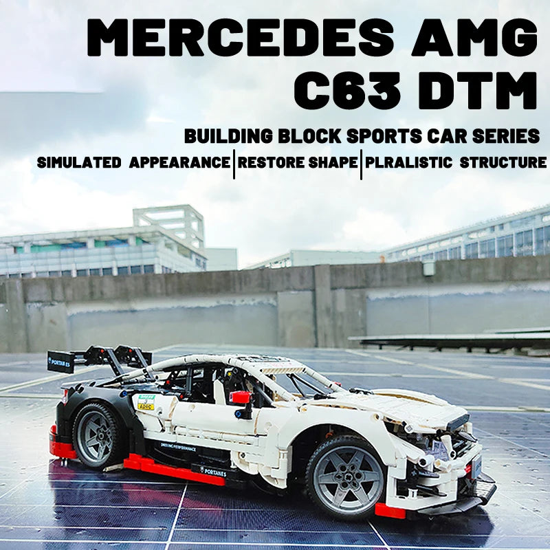 Mercedes AMG C63 Remote Control Building Blocks