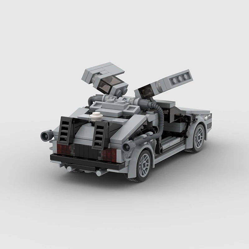 Delorean from BACK TO THE FUTURE Building Blocks