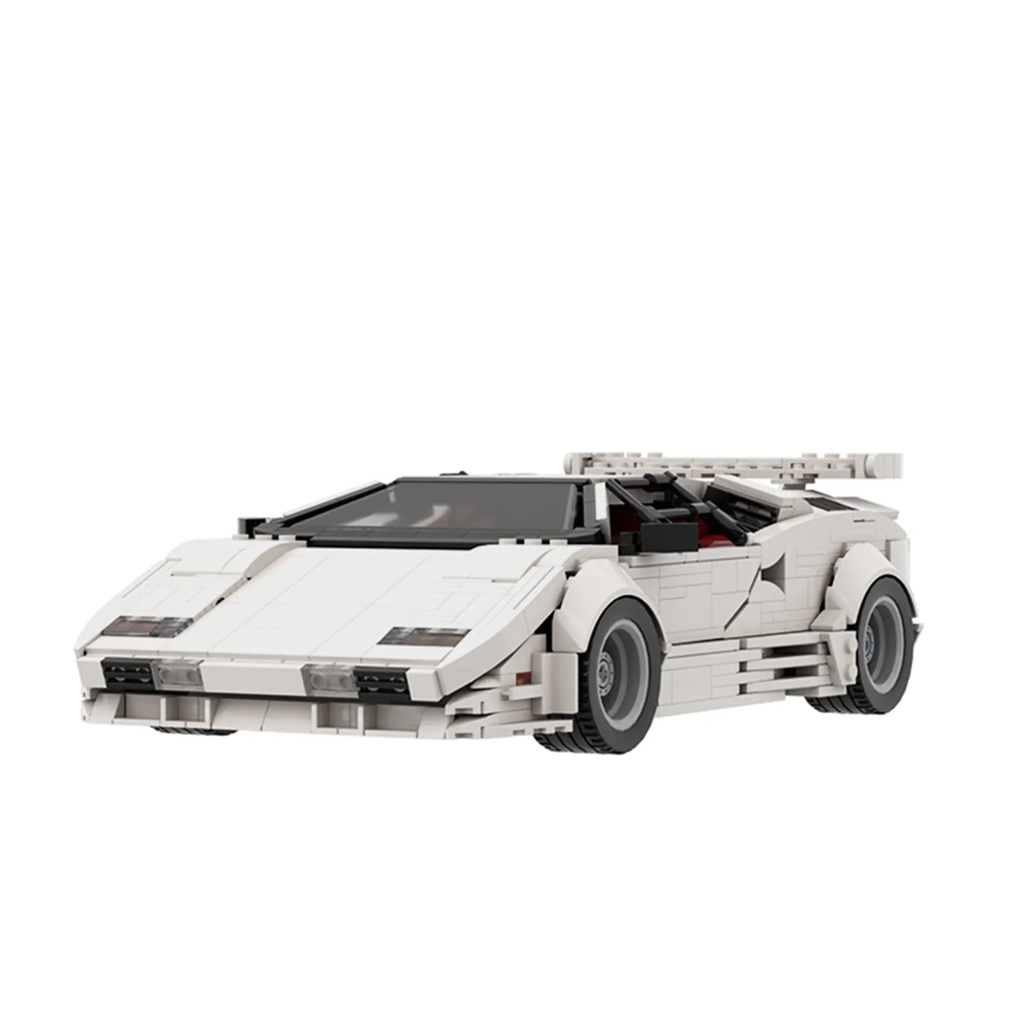 Lamborghini Countache super car Building Blocks