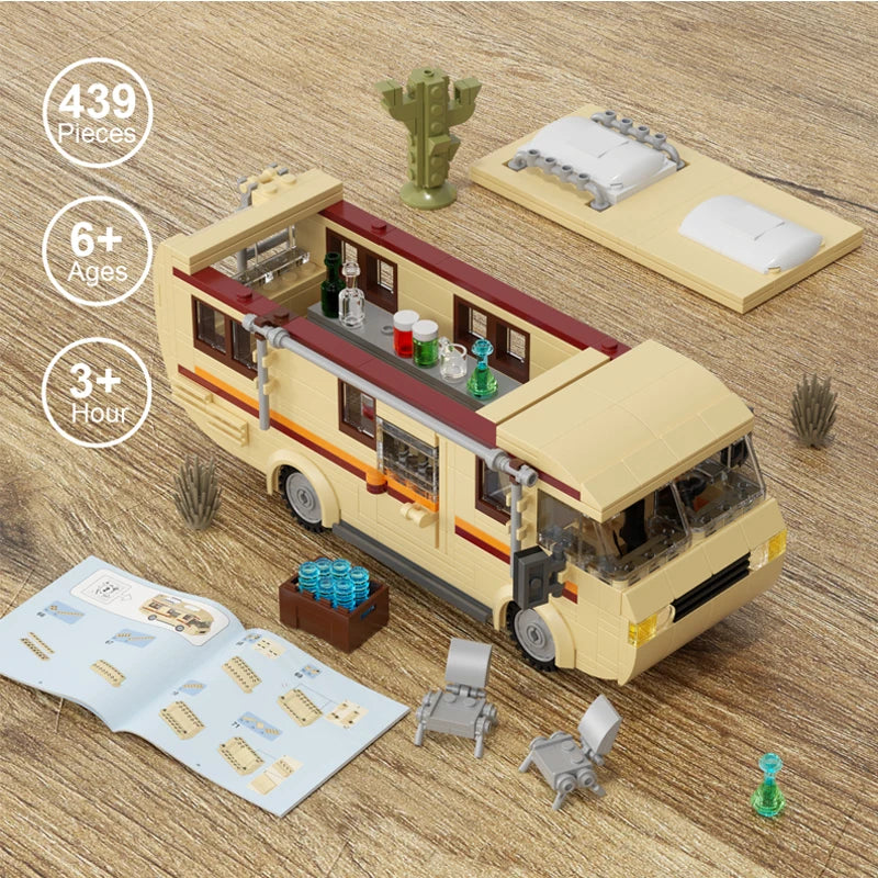 Breaking Bad Car RV Vehicle Building Blocks