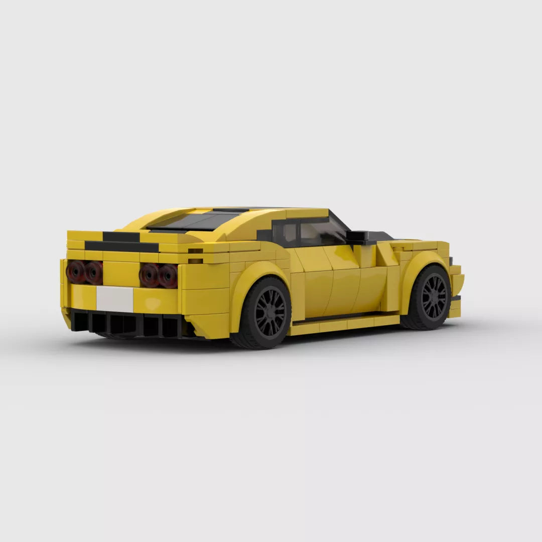 Camaro Racing Sports Car Building Blocks