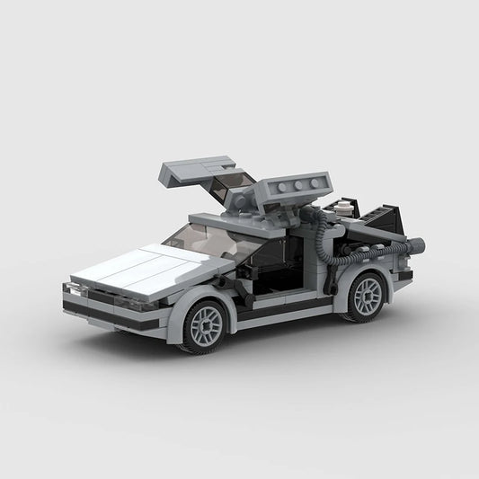 Delorean from BACK TO THE FUTURE Building Blocks