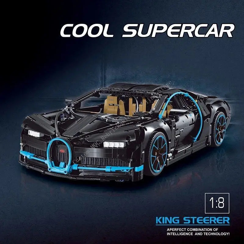 Bugatti Chirons Super Sports Car Building Blocks