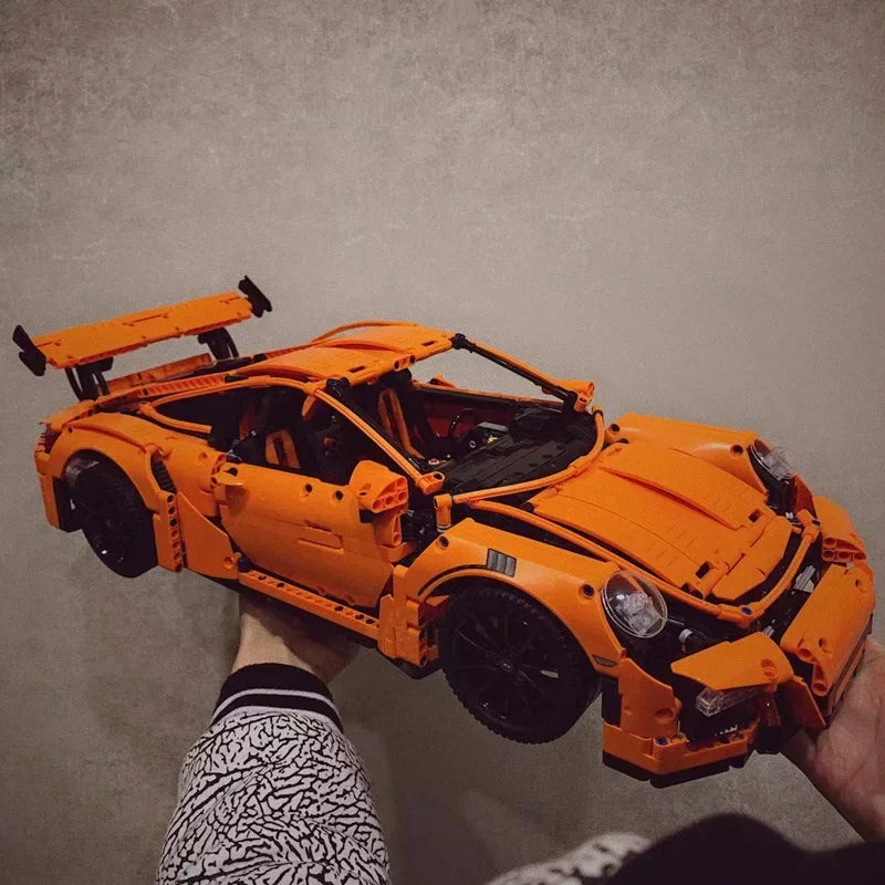 Porsche GT3 RS Technicial Car Building Blocks