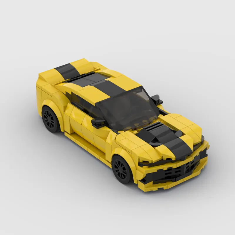 Camaro Racing Sports Car Building Blocks