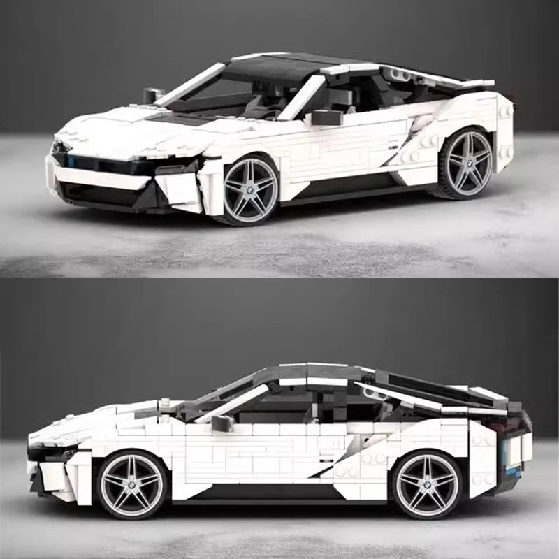 BMW i8 Supercar Building Blocks